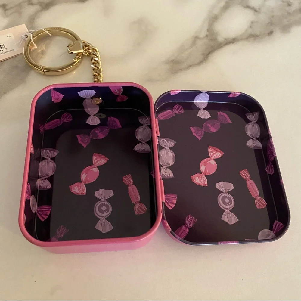 KATE SPADE Candy Shop Tin Key Fob